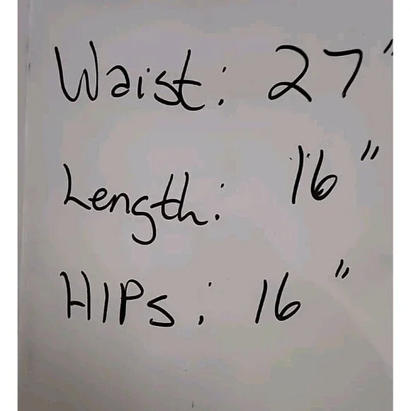 Free People Jean Skirt Size 6 Medium Wash Mini Zipper - Picture 6 of 6